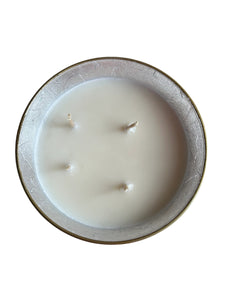 Alex Stewart Carter decoupage candle