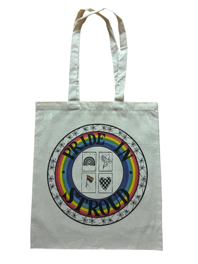 Pride in Stroud organic cotton tote bag