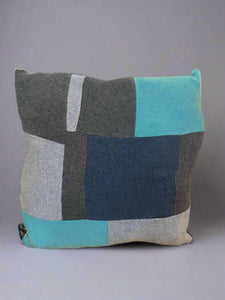 Nimpy Clothing blue cashmere cushion