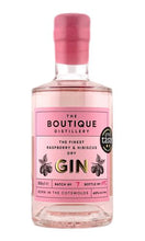 Load image into Gallery viewer, Boutique Distillery pink raspberry and hibiscus Cotswold gin 45% ABV 50cl