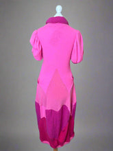 Load image into Gallery viewer, Nimpy Clothing upcycled 100% cashmere pink roll neck dress