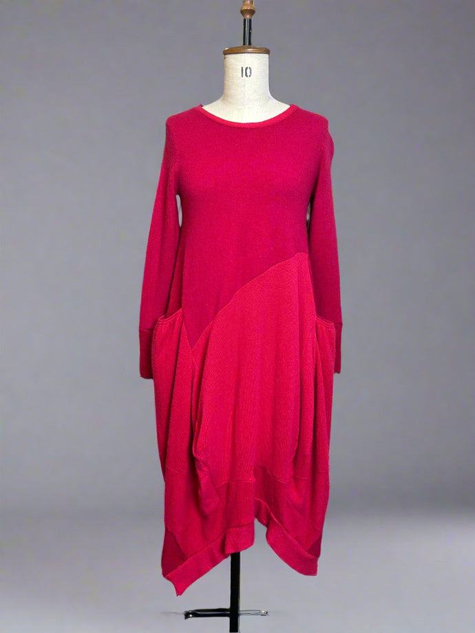 Nimpy Clothing Cheery red jumper dress small/medium