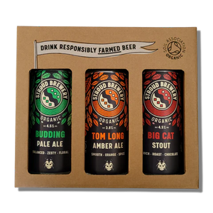 Stroud Brewery 3 can gift set Organic beer