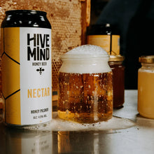 Load image into Gallery viewer, Hive Mind &quot;Nectar&quot; Honey Pilsner 440ml Can 4.5%