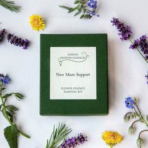 Saskia's Flower Essences "New mum" gift set 3x30ml