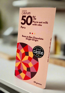 Coco Caravan Oat Milk Chocolate 50% 60g