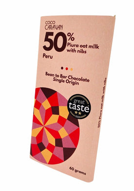 Coco Caravan Oat Milk Chocolate 50% 60g