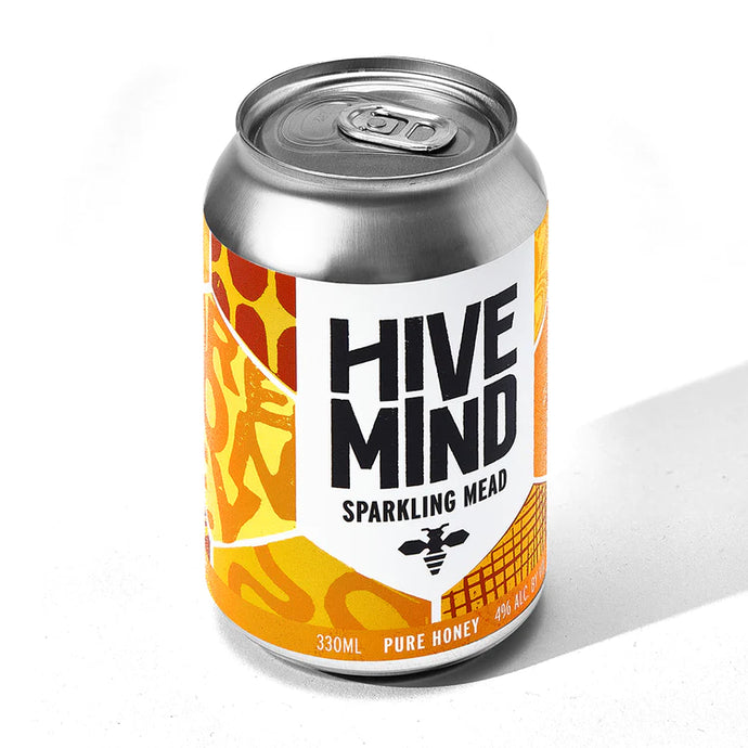 Hive Mind Pure Honey sparking mead 4% ABV