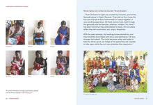Load image into Gallery viewer, Page from a book featuring images of women and children, with text on a white background.