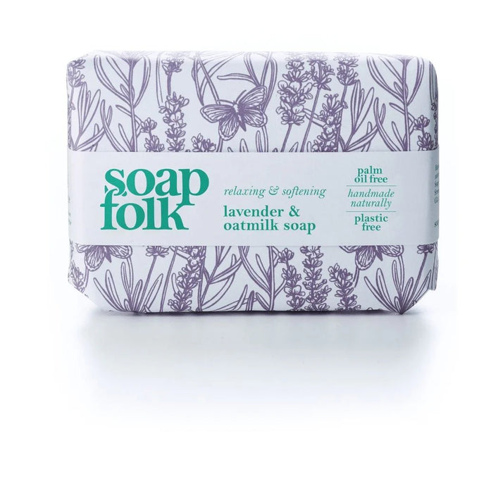 Soap Folk - Organic Lavender and Oatmilk Soap