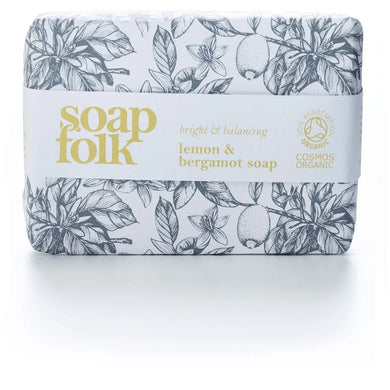 Soap Folk - Organic lemon and bergamot soap
