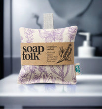 Load image into Gallery viewer, Soap Folk Lavender sachet