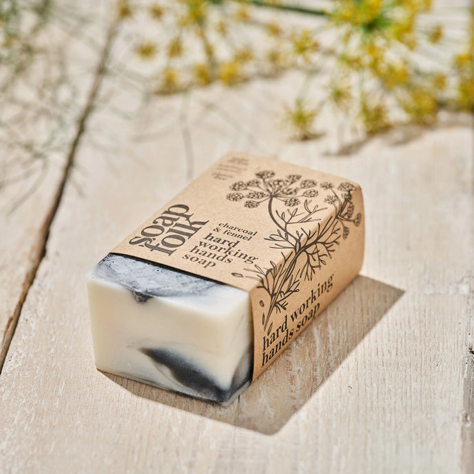 Soap Folk Hard working hands soap 200g bar