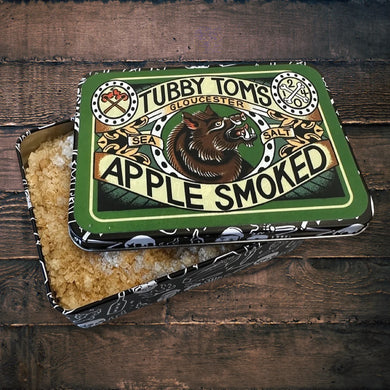 Tubby Tom's Apple smoked sea salt flakes 200g 