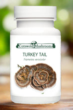 Load image into Gallery viewer, Cotswold Mushrooms Turkey tail 60 capsules