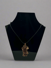 Load image into Gallery viewer, Owen Davies Cooper electroplated oak leaf pendant (Owen10)