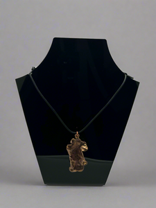 Owen Davies Cooper electroplated oak leaf pendant (Owen10)