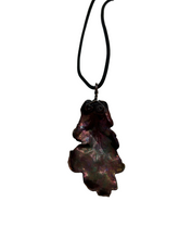 Load image into Gallery viewer, Owen Davies Cooper electroplated Oak leaf pendant (Owen8)