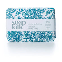 Load image into Gallery viewer, Soap Folk - Organic juniper berry soap 105g bar