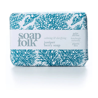 Soap Folk - Organic juniper berry soap 105g bar