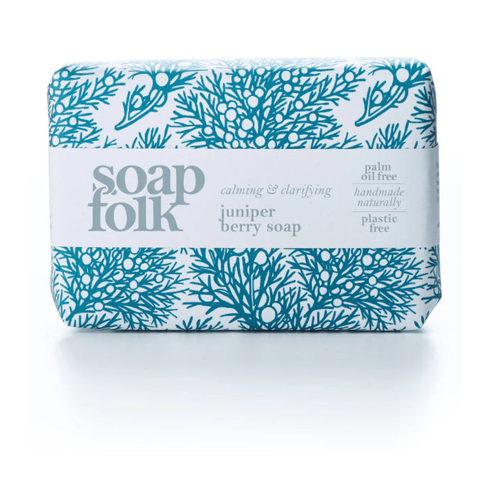 Soap Folk - Organic juniper berry soap 105g bar