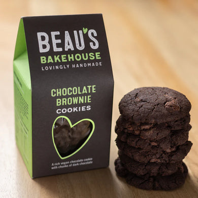 Beaus Bakehouse Vegan chocolate brownie cookies
