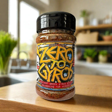 Tubby Tom's Zero to Gyros greek style seasoning 170g shaker