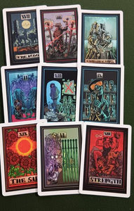 Jake Pond Golden Valley Tarot card set