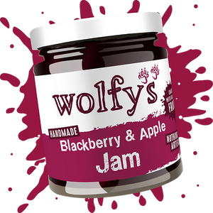 Wolfys Blackberry & Apple Jam 227g