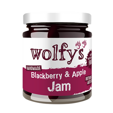 Wolfies Blackberry & Apple Jam 227g