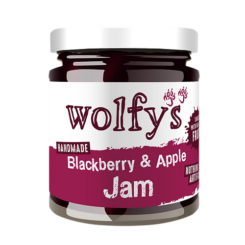 Wolfies Blackberry & Apple Jam 227g