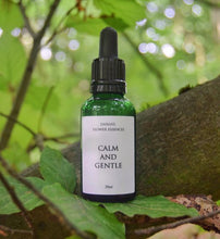 Load image into Gallery viewer, Saskia&#39;s Flower Essences &quot;Calm and Gentle&quot; 30ml
