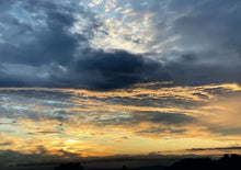 Load image into Gallery viewer, Cotswolds Cards &quot;Sunset Deep sky Burleigh&quot; greetings card 