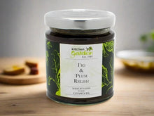 Load image into Gallery viewer, Kitchen Garden Foods Fig and plum relish 200g