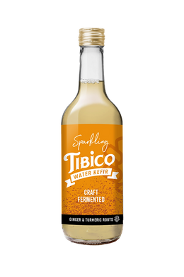 Tibico Fermentary organic ginger and Termeric root water Kafir 330ml