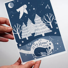 Load image into Gallery viewer, Stephanie Cole Design Stay at home club A5 print