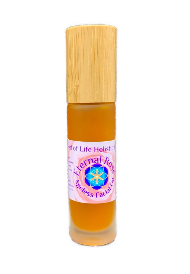 Seed of Life Holistic Health “Eternal Rose” organic ageless face oil roll on 10ml