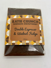 Load image into Gallery viewer, Katie Crunch Double espresso and walnut fudge