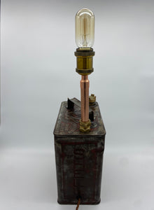 Petrol can lamp (Roy Kay)