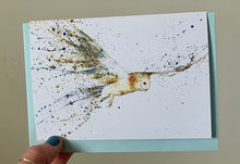 Load image into Gallery viewer, Amy Primarolo Art Barn owl greetings card (AMY)