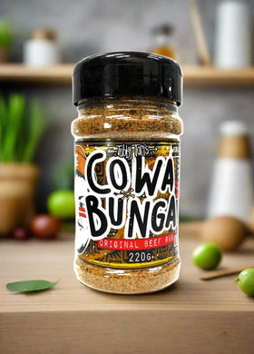 Tubby Tom’s Cowabunda seasoning shaker 