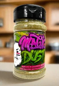 Tubby Tom’s Magic Dust voodoo garlic x jalapeño seasoning 200g shaker