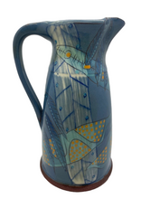 Load image into Gallery viewer, Bridget Williams Pottery “micro blue” large Jug (BW70m)