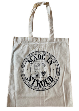 Made in Stroud organic cotton tote bag