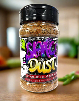 Tubby Tom’s Space Dust seasoning shaker 