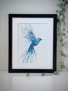 Amy Primarolo hummingbird limited edition print 7/100 A3 (AMY)
