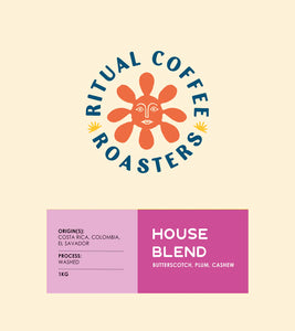 Ritual Coffee Roasters House blend "Bean in Stroud" coffee 250g (Ritual)