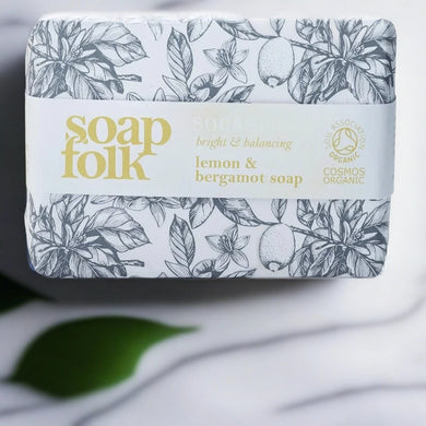 Soap Folk - Organic lemon and bergamot soap