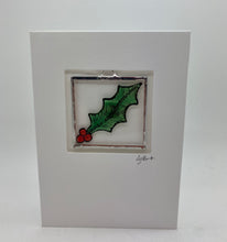 Load image into Gallery viewer, Liz Dart Stained Glass holy stained glass greetings card Stroud