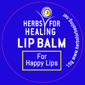 Herbs For Healing Lip balm for happy lips 15g (formerly lip balm for cold sores)
